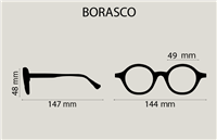 Montatura vista Giorgio Nannini Uomo BORASCO - BORASCO